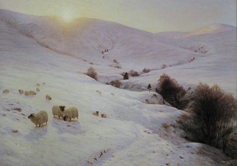 Joseph Farqharson The Sun Peeped o'er yon Southland Hills China oil painting art